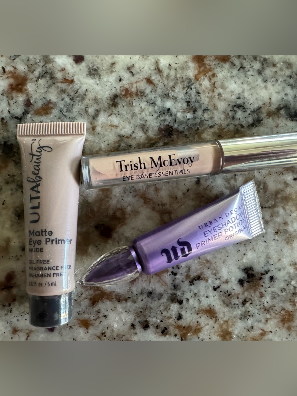 Ulta, Urban decay and Trish McEvoy Eye Base Essentials Primer-eye shadow primers
